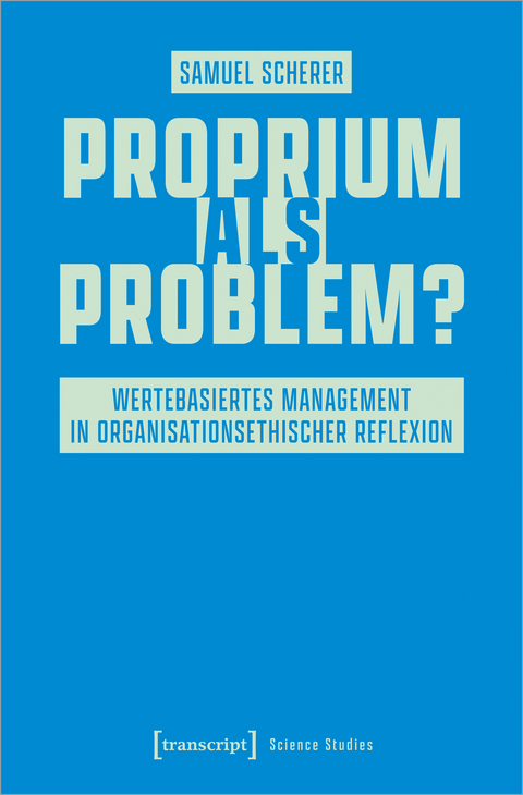 Proprium als Problem? - Samuel Scherer