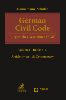 German Civil Code - Bürgerliches Gesetzbuch (BGB) - 