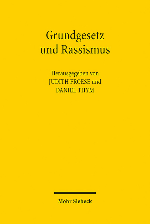 Grundgesetz und Rassismus - 