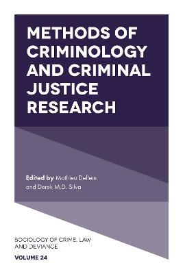 Methods of Criminology and Criminal Justice Research - 