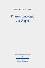 Phänomenologie der Angst - Fernando Wirtz