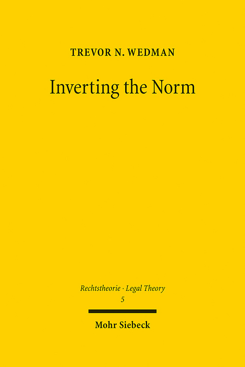 Inverting the Norm - Trevor N. Wedman