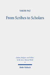 From Scribes to Scholars - Yakir Paz