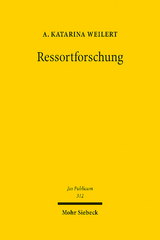 Ressortforschung - A. Katarina Weilert