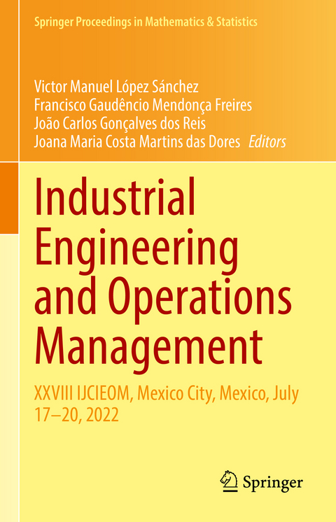 Industrial Engineering and Operations Management - 