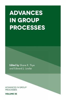 Advances in Group Processes - 