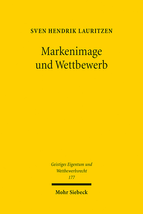 Markenimage und Wettbewerb - Sven Hendrik Lauritzen