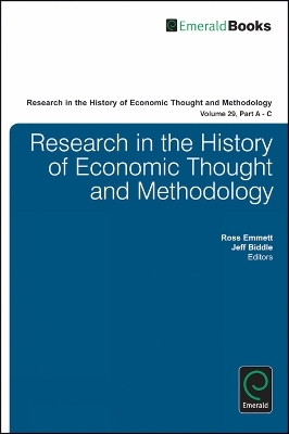 Research in the History of Economic Thought and Methodology - 