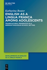 English as a Lingua Franca among Adolescents - Katharina Beuter