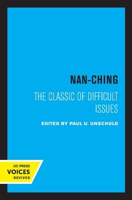 Nan-Ching - Paul U. Unschuld