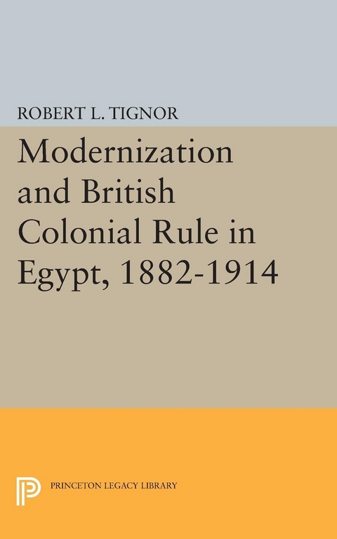 Modernization and British Colonial Rule in Egypt, 1882-1914 -  Robert L. Tignor