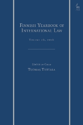 The Finnish Yearbook of International Law, Vol 26, 2016 - 