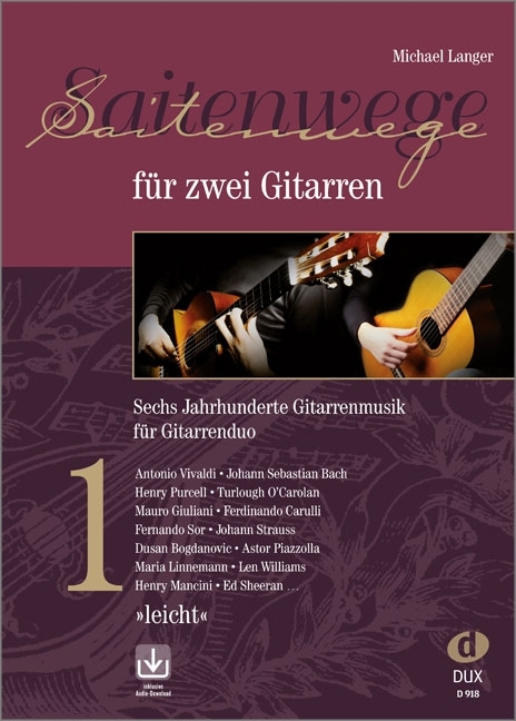 Saitenwege für zwei Gitarren 1 - 