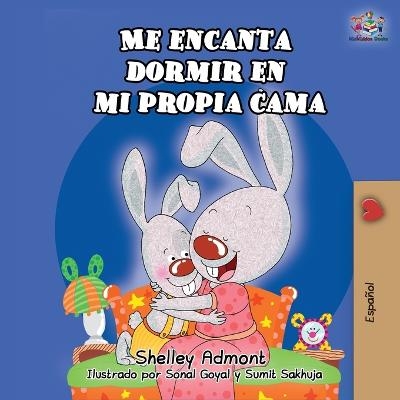 Me encanta dormir en mi propia cama - Shelley Admont, KidKiddos Books