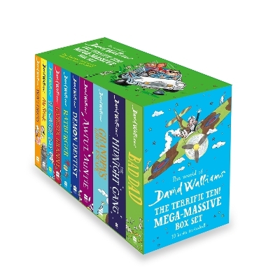 The Terrific Ten: Mega-Massive Box Set - David Walliams