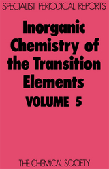 Inorganic Chemistry of the Transition Elements - 