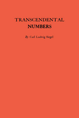 Transcendental Numbers -  Carl Ludwig Siegel