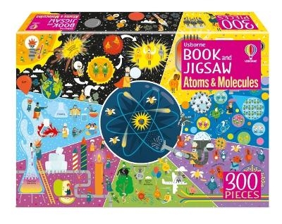 Usborne Book and Jigsaw Atoms and Molecules - Rosie Dickins