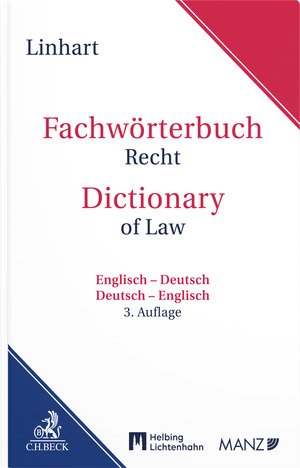 Fachwörterbuch Recht/Dictionary of Law - Karin Linhart