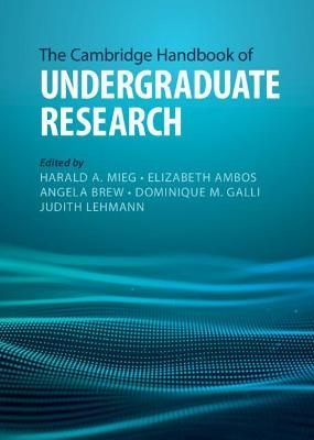 The Cambridge Handbook of Undergraduate Research - 