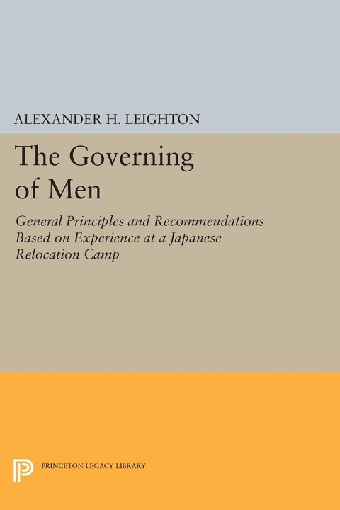 Governing of Men - A. H. Leighton