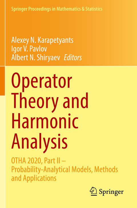 Operator Theory and Harmonic Analysis - 