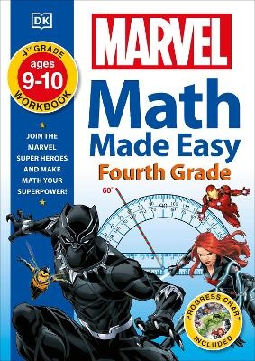 Marvel Math Made Easy, Fourth Grade -  Dk