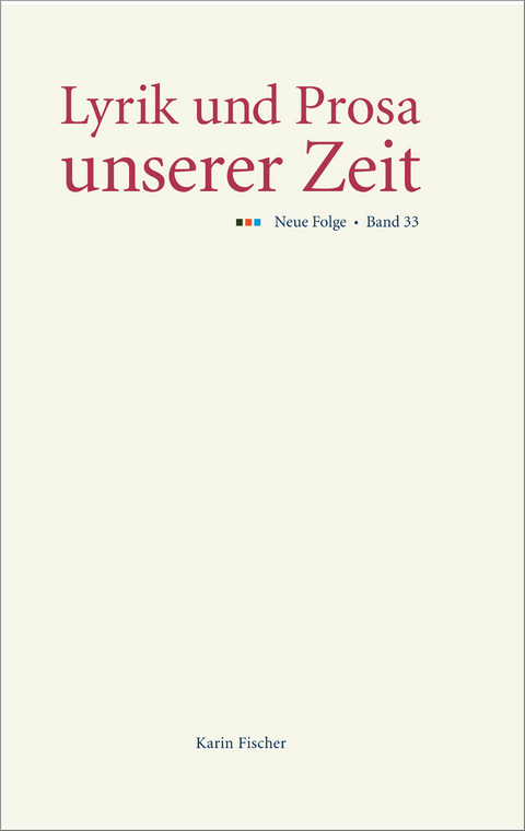 Lyrik und Prosa unserer Zeit - Monique Römgens