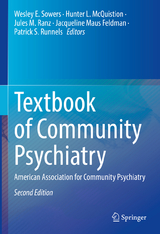 Textbook of Community Psychiatry - Sowers, Wesley E.; McQuistion, Hunter L.; Ranz, Jules M.; Feldman, Jacqueline Maus; Runnels, Patrick S.