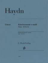 Joseph Haydn - Klaviersonate e-moll Hob. XVI:34 - Haydn, Joseph; Feder, Georg