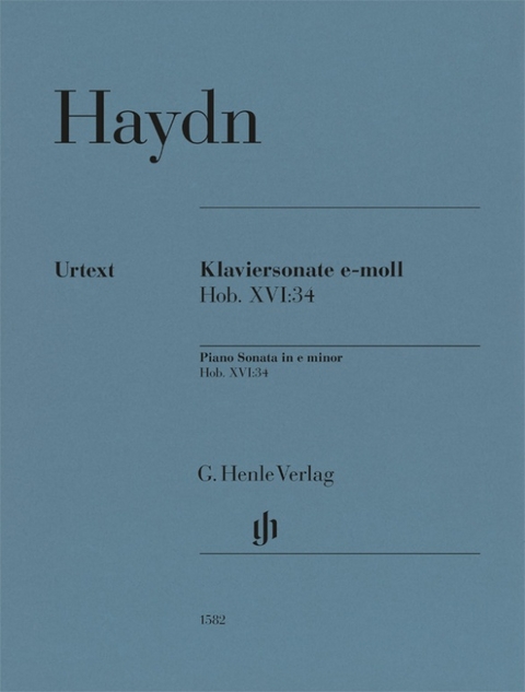 Joseph Haydn - Klaviersonate e-moll Hob. XVI:34 - 