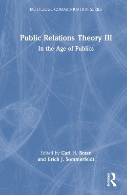 Public Relations Theory III - 