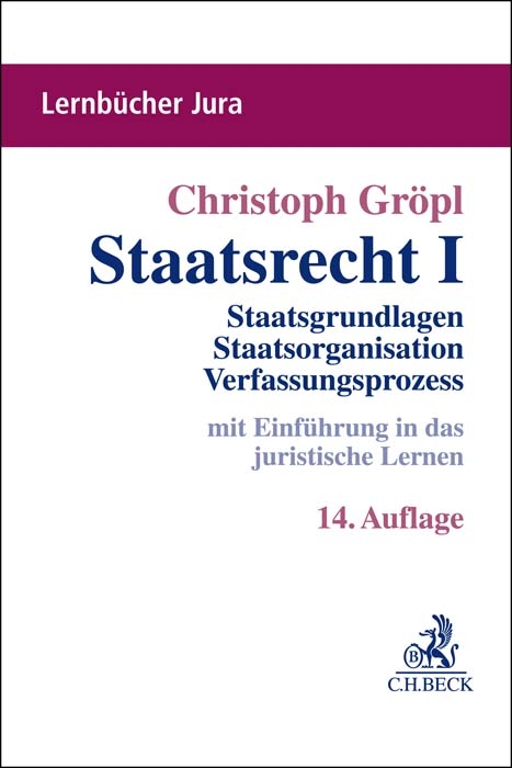 Staatsrecht I - Christoph Gröpl