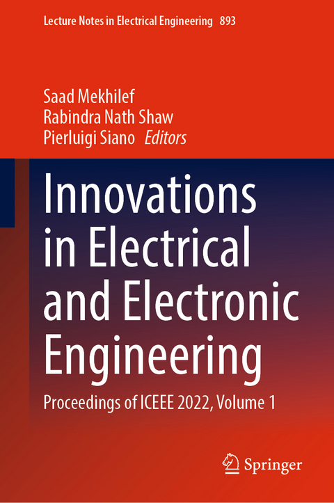 Innovations in Electrical and Electronic Engineering - 