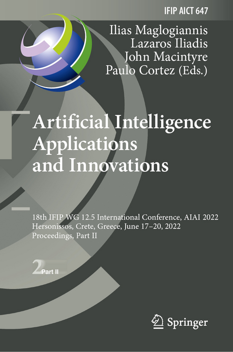 Artificial Intelligence Applications and Innovations - 