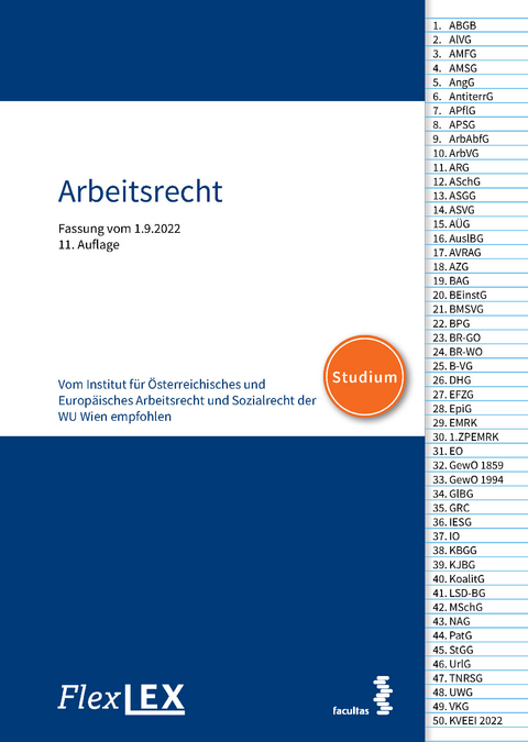 FlexLex Arbeitsrecht WU