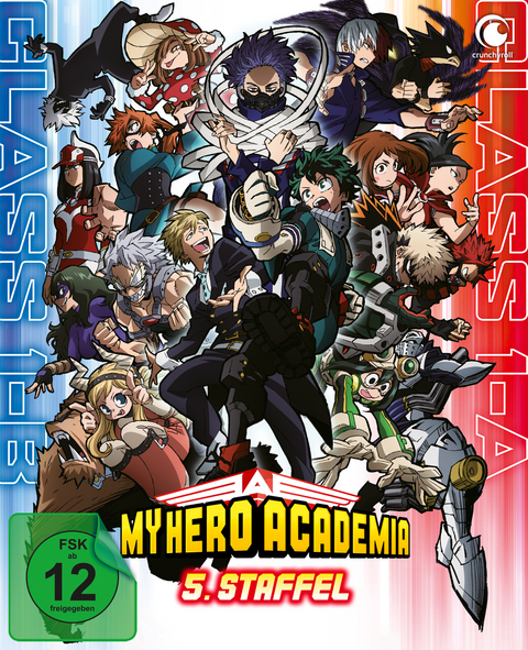 My Hero Academia - 5. Staffel - DVD Vol. 1 mit Sammelschuber (Limited Edition) - Kenji Nagasaki