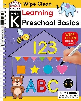 Learning Preschool Basics (Pre-K Wipe Clean Workbook) -  The Reading House