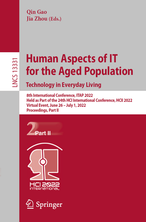 Human Aspects of IT for the Aged Population. Technology in Everyday Living - 