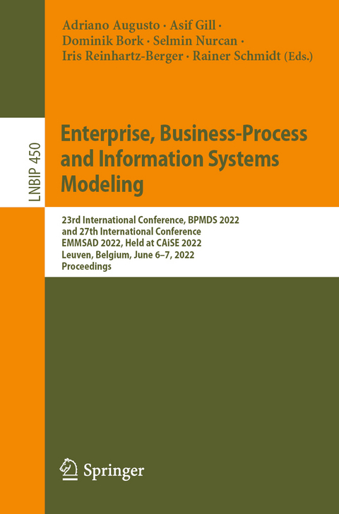 Enterprise, Business-Process and Information Systems Modeling - 