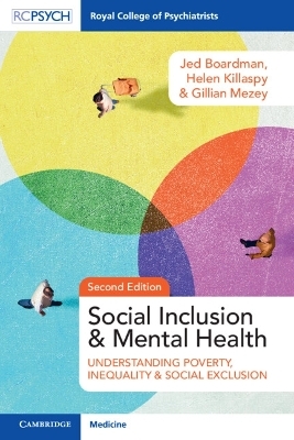 Social Inclusion and Mental Health - Jed Boardman, Helen Killaspy, Gillian Mezey