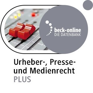 beck-online. Urheber-, Presse- und Medienrecht PLUS