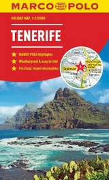 Tenerife Marco Polo Holiday Map - pocket size, easy fold Tenerife map - 