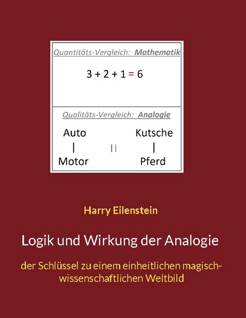 Logik und Wirkung der Analogie - Harry Eilenstein