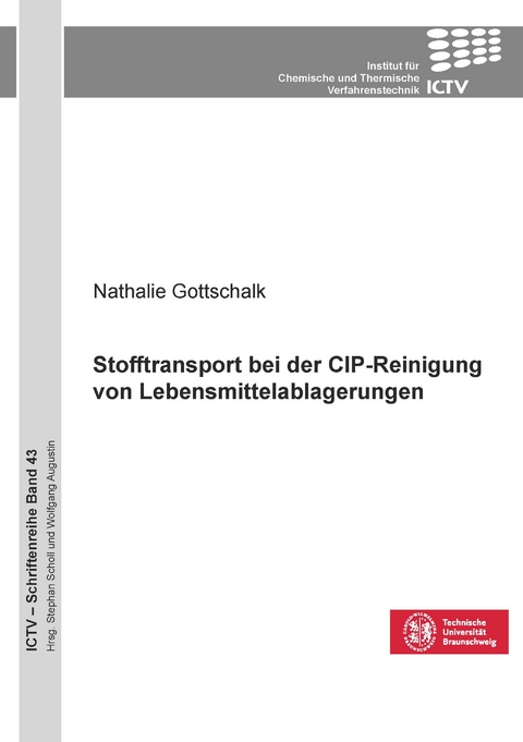 Stofftransport bei der CIP-Reinigung von Lebensmittelablagerungen - Nathalie Gottschalk