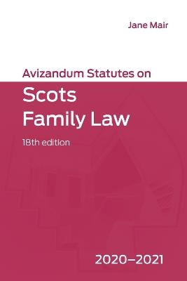 Avizandum Statutes on Scots Family Law - 