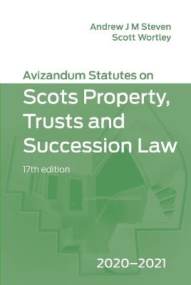 Avizandum Statutes on the Scots Law of Property, Trusts and Succession