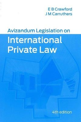 Avizandum Legislation on International Private Law - 