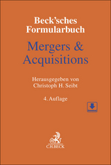 Beck'sches Formularbuch Mergers & Acquisitions - Seibt, Christoph H.