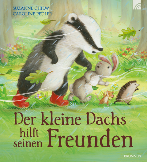 Der kleine Dachs hilft seinen Freunden - Suzanne Chiew